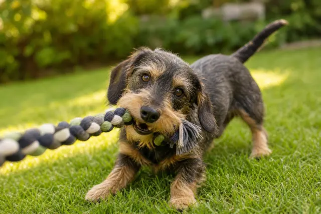 Dragleksaker för hund