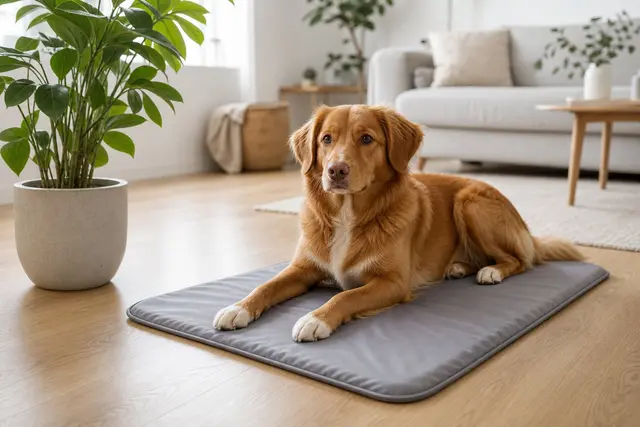Bästa kylmattan för hund 2026 – svalka utan el