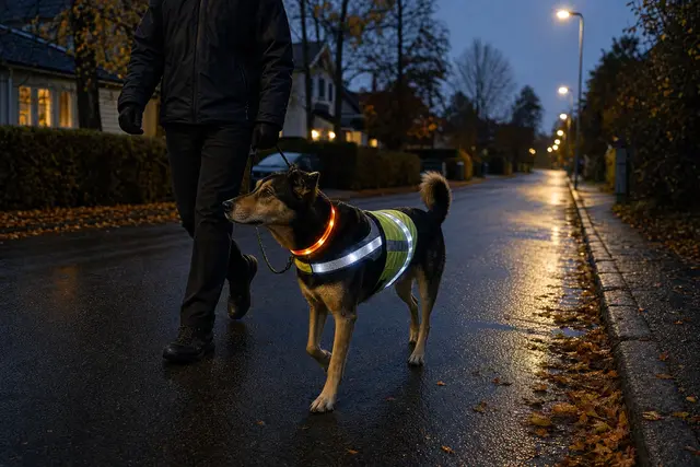 Reflex & lysande halsband hund – bäst i test 2026
