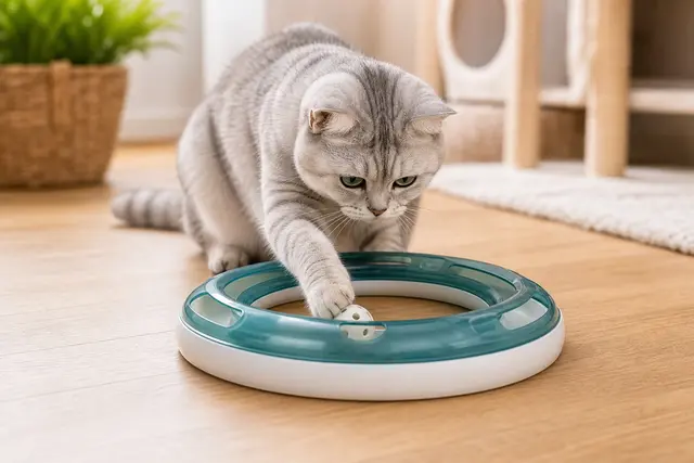 Aktiveringsleksaker för katt